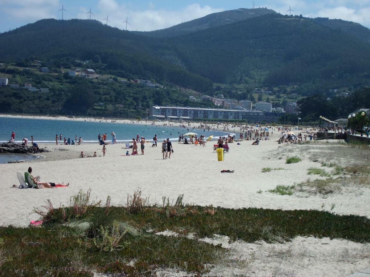 Apartamento En 1ª Linea De La Playa De Covas - Viveiro Eksteriør billede